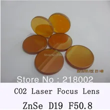 Солнцезащитные оптика-Китай znse объектив D19.05mm ZnSe фокус объектива для CO2 Лазерная 50,8 мм/2 inch фокусным лазерная машина части