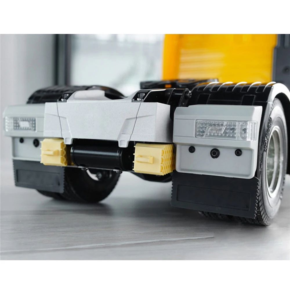 RC автомобилей Металл сзади бампер для стрелы для 1/14 Tamiya Scania R470 R620 RC тракторов грузовик радиоуправляемая модель автомобиля Запчасти