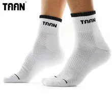 TAAN/Брендовые мужские спортивные носки для баскетбола, бега, велоспорта, хлопковые носки высокого качества, T-342, T-343