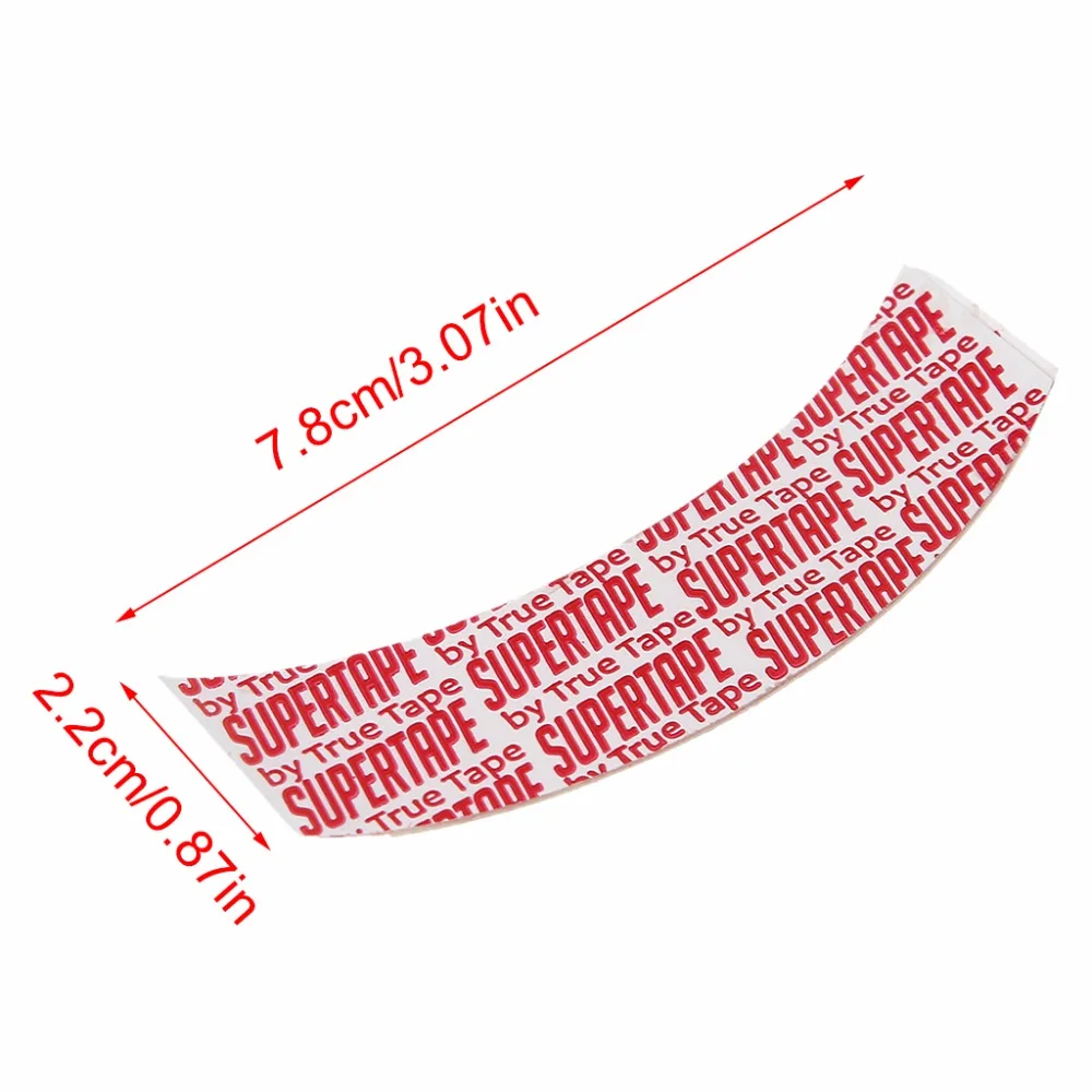 3pcs Hair Extensions Tape Double-side Strong Adhesive Wig Lace Skin Weft Toupee Hair Styling Accessory Tools Adhesives