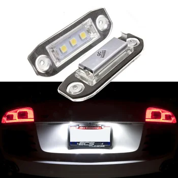

2x Canbus No Error LED License Plate Light Assembly for Volvo S80/XC90/S40/V60/XC60/S60/V70/C70/V50/XC70 Car Accesories Lamps