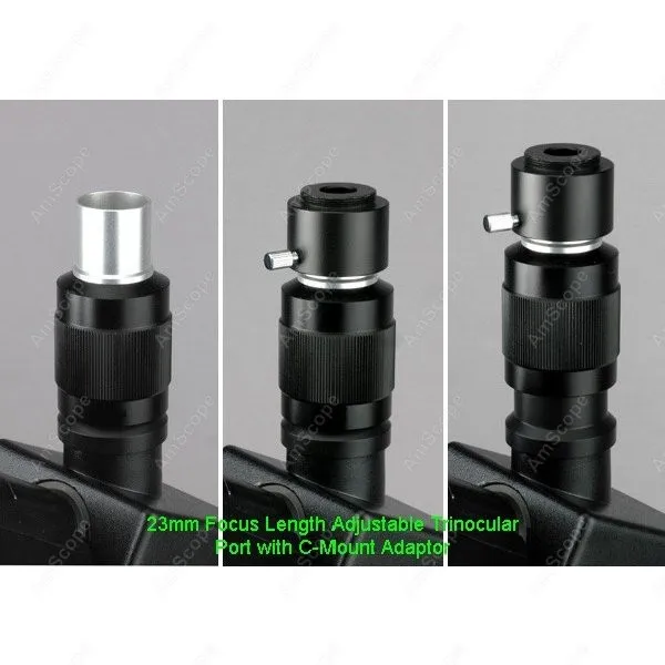 AmScope T490 시리즈 동시초점 생물학적 삼안 복합 현미경 40X-1600X