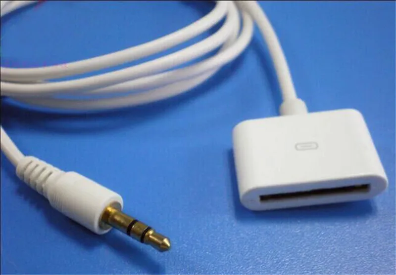 30pin female adapter to 3.5mm male sound dock input connector for iphone | Мобильные телефоны и аксессуары
