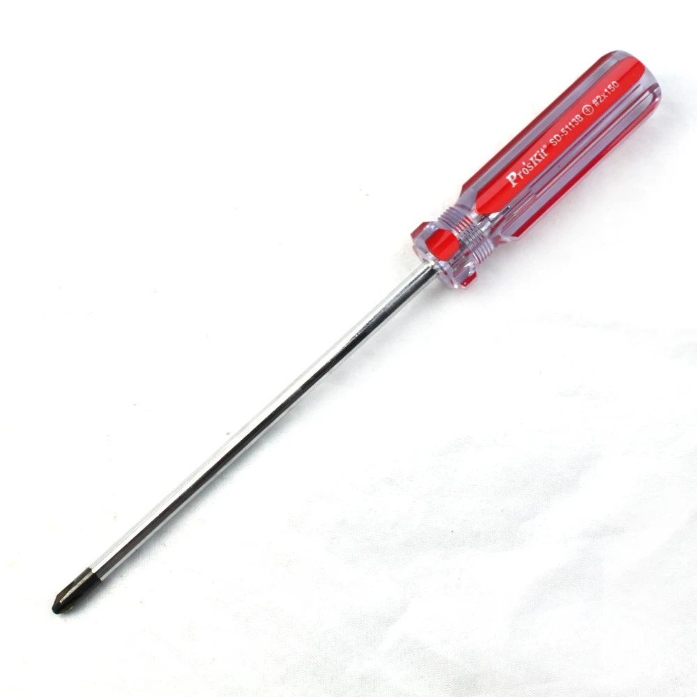 SD 5113B red color stripe PVC Phillips screwdriver Phillips screwdriver