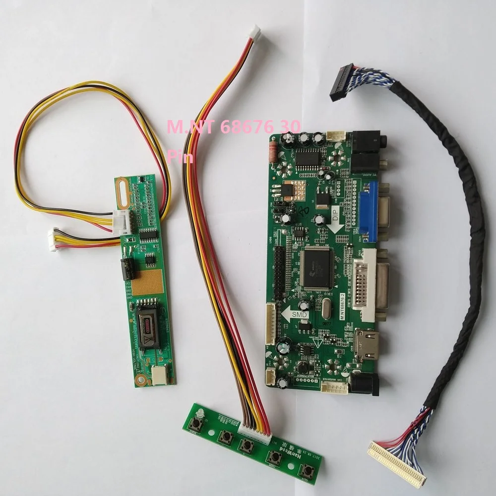 VGA M.NT68676 LCD Controller Board Driver kit for QD15TL07 HDMI DVI