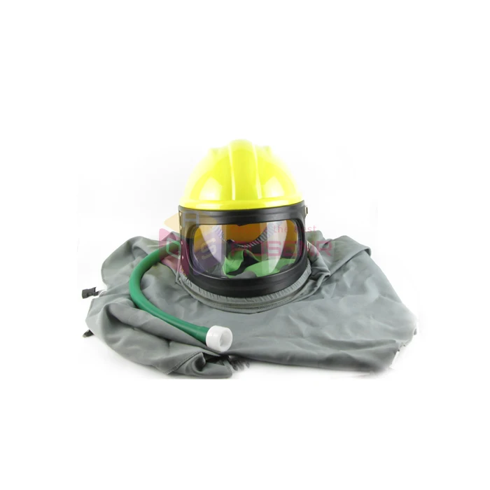

NEW AIR FED Safety Sandblast Helmet Sand Blast Hood Protector for Sandblasting
