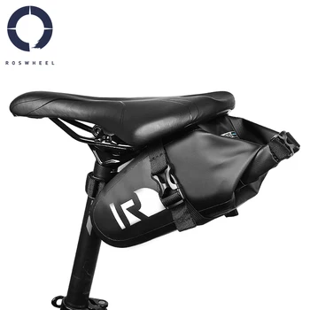 

Roswheel Waterproof Mountain Road Bike Saddle Bag Bicycle Wedge Pack Rear Back Seat Bag Dry Series 131363