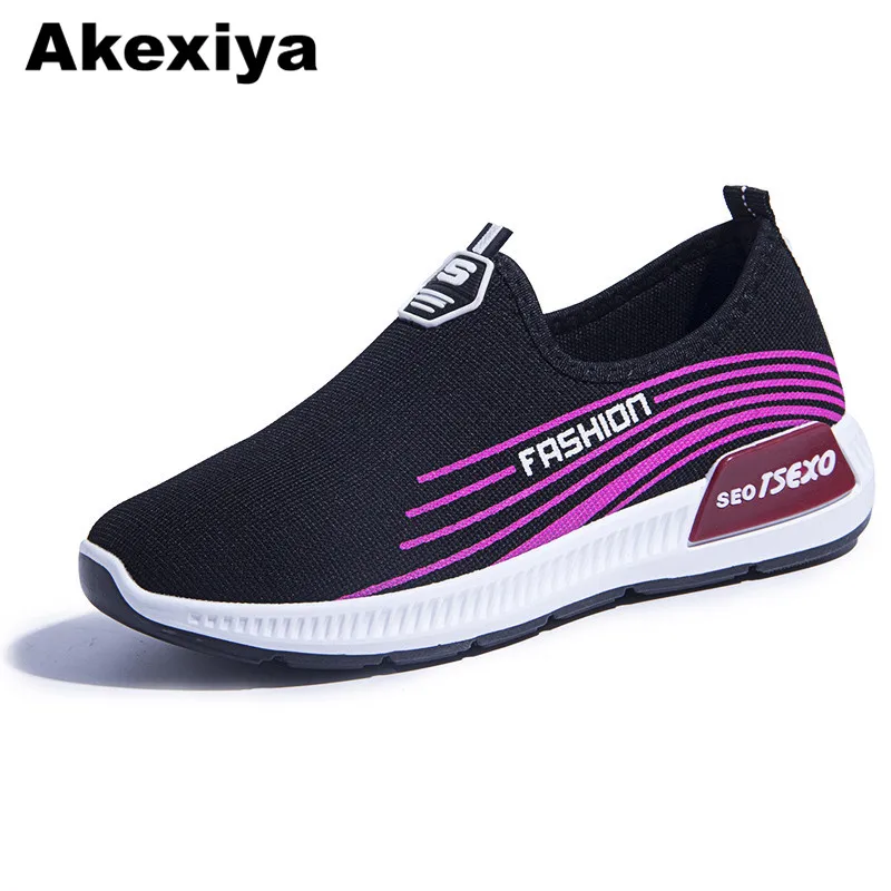 Akexiya/Новинка женская камуфляжная сетка обувь в стиле Старый Пекин женские