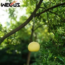 Творческий грейпфрут форма подвесные лампы Современная мода IP44 сад Вилла Жилой проектор LED внешний вид