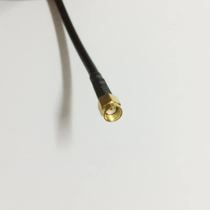 ALLISHOP RF coaxial coax adapter RP-SMA male to SMA female Antenna Connector RG58 Pigtail Cable 45m ALLISHOP RF coaxial coax adapter RP-SMA male to SMA female Antenna Connector RG58 Pigtail Cable 45m