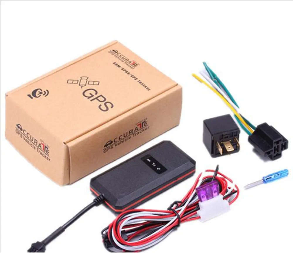 GPS Tracker Electronic Fence Vehicle GPS Locator SMS Command Query Motorcycle GPS Positioning Speed Alarm 5-10M GPS Accuracy