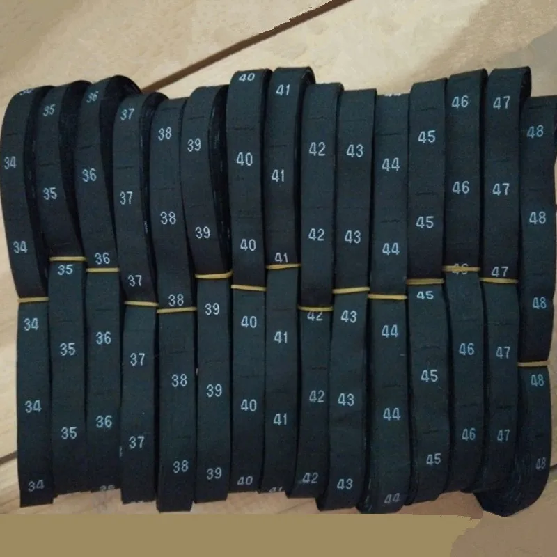 200 шт. женские этикетки из полиэстера размеры 34 35 36 37 38 39 40 41 42 43 44 45 46 47 48|size labels|clothing