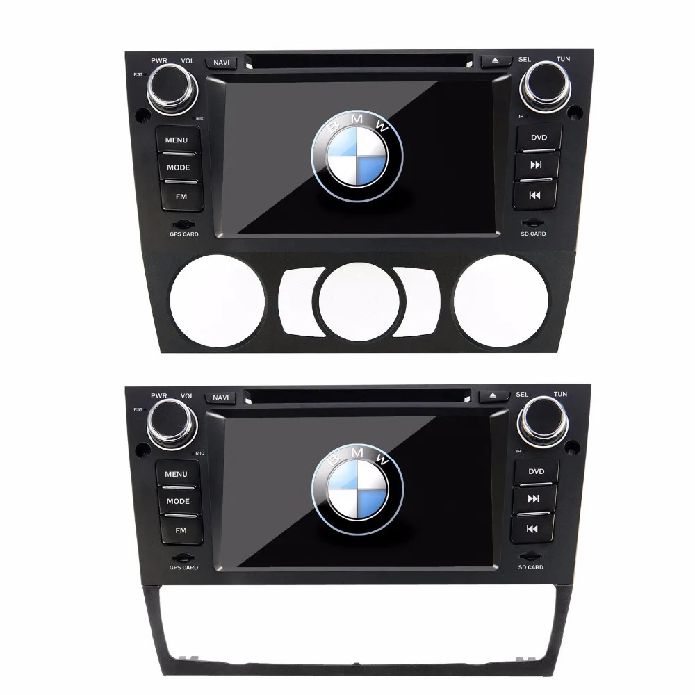 Best 7" HD Capacitive Touch Screen Car DVD Player GPS Navigation for BMW E90 E91 E92 E93 E88 E82 Auto or Manual with Original BMW UI 4