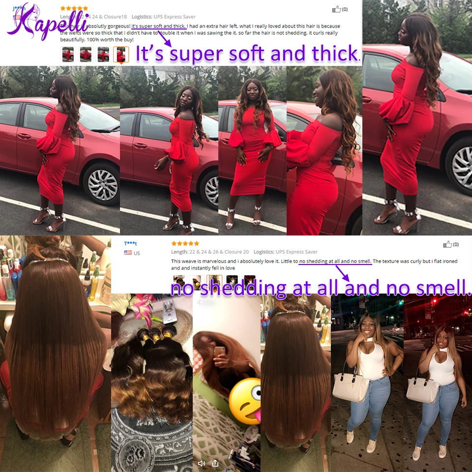 ombre human hair bundles with closure