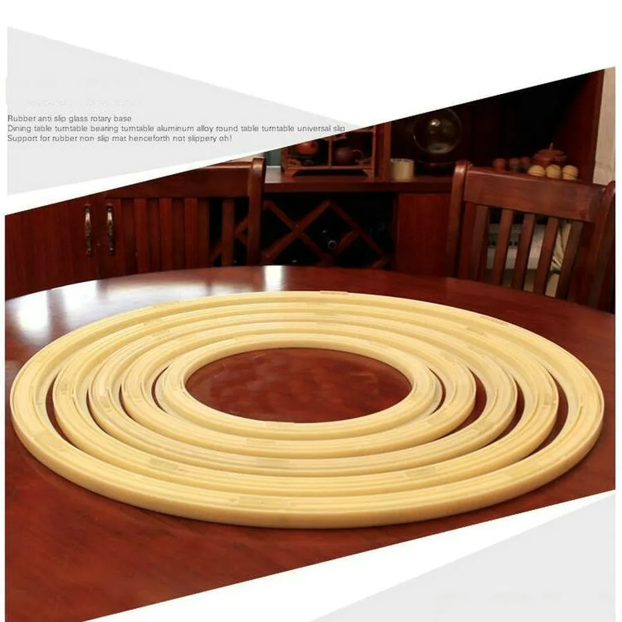Anti Slip Universal Rotary Lazy Susan Turntable Bearing Larizonay Susan for Dining Round Table_0003