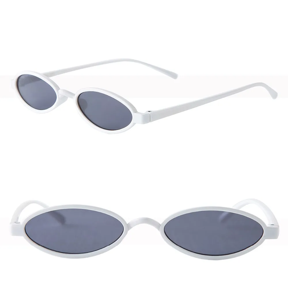 Женские летние овальные линзы Универсальные солнцезащитные очки линзы солнцезащитные очки маленькая рамка винтажные очки походные очки
