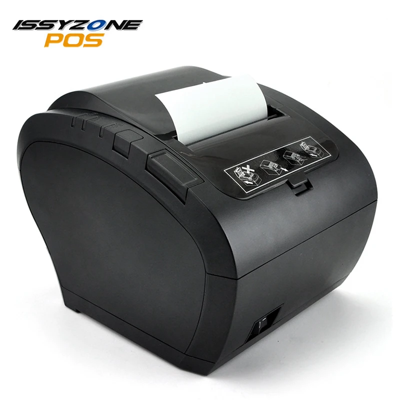 

Issyzonepos 80mm Thermal Receipt Printer Auto-Cutter Hand-Up Kitchen Order Printer Mall Bluetooth Free SDK For Android/Windows