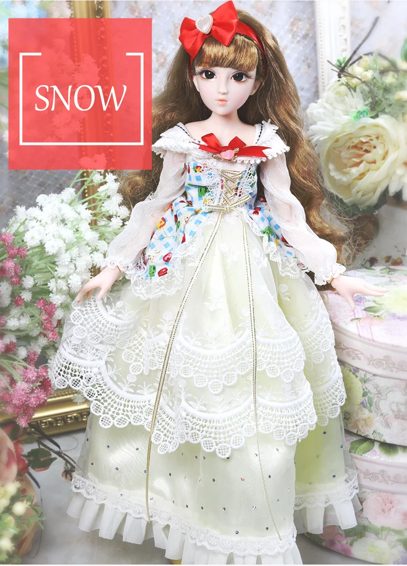 1/4BJD Blyth кукольные молочных queen механическое соединение тела с косметикой, в том числе, волосы, глаза, одежда 45 см для девочек ледяное