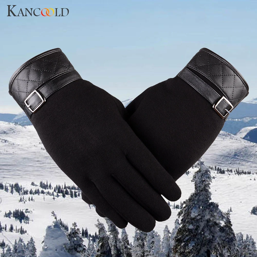 Мужские перчатки kancoold теплые зимние мотоциклетные для катания на лыжах и