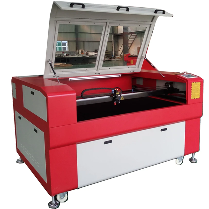 Chinese plastic laser cutting machine/ co2 laser price 1390-in Wood