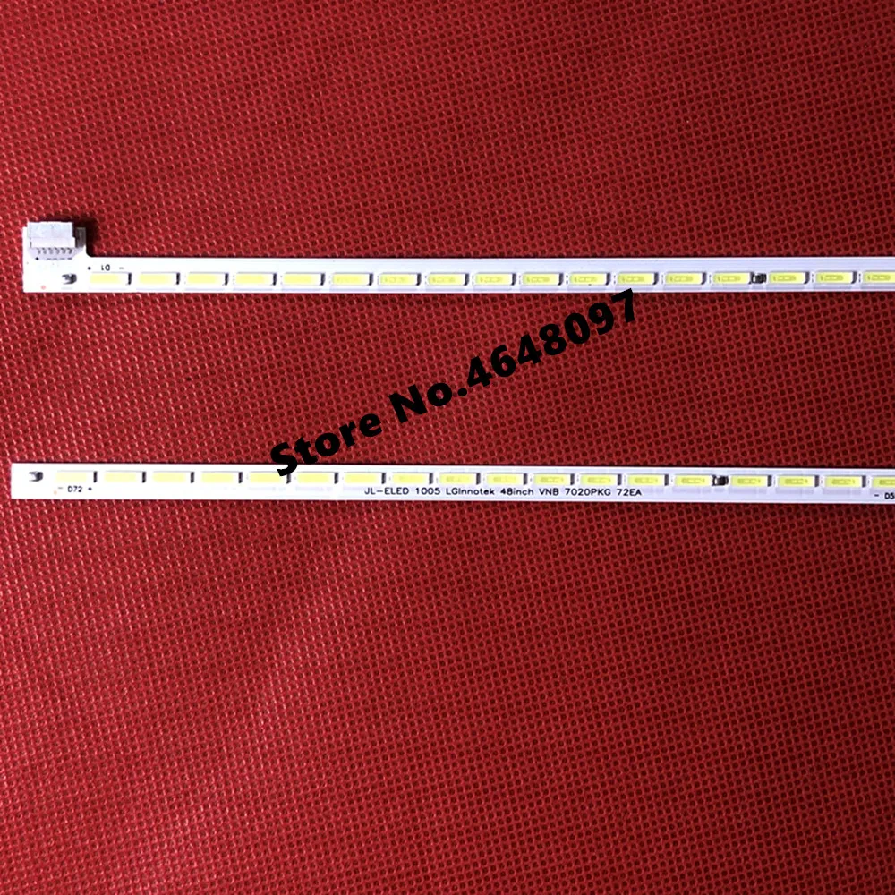Светодиодная лента для подсветки 606 мм 72 лампы LGlnnotek 48 дюймов TV VNB 7020PKG 72EA REV0.2 VESTEL