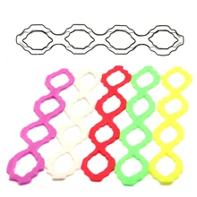 Абрикосовый полый кружевной резак для печенья инструменты для украшения торта помадка Конфеты из сахара кекс, печенье формы DIY Инструменты для выпечки