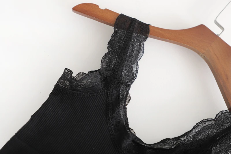 SheMujerSky пикантные кружево для женщин укороченный топ Strappy без рукавов летние топы корректирующие camiseta tirantes mujer