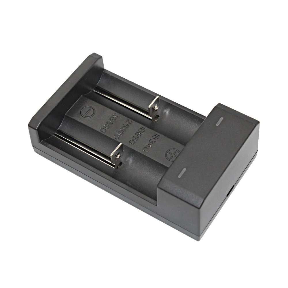 Зарядное устройство Uranusfire USB для аккумуляторов 18650 26650 16340 36650 2 слота