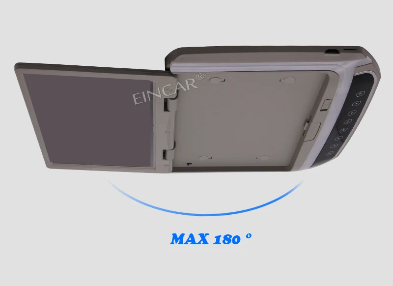 Top HD 10.2 inch Over head LCD Monitor Car Roof-mount Display Flip down Monitor Supprt 1080P HDMI SD Built-In FM with Remote Control 9 Top HD 10.2 inch Over head LCD Monitor Car Roof-mount Display Flip down Monitor Supprt 1080P HDMI SD Built-In FM with Remote Control 9