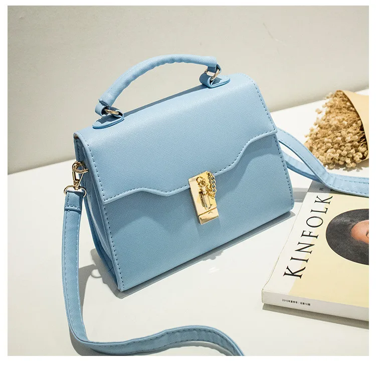 25 Women Bag 2016 New Trend Personality Korean Shoulder Messenger Little Bags Small Square Package Simple Fashion Luxury Handbags