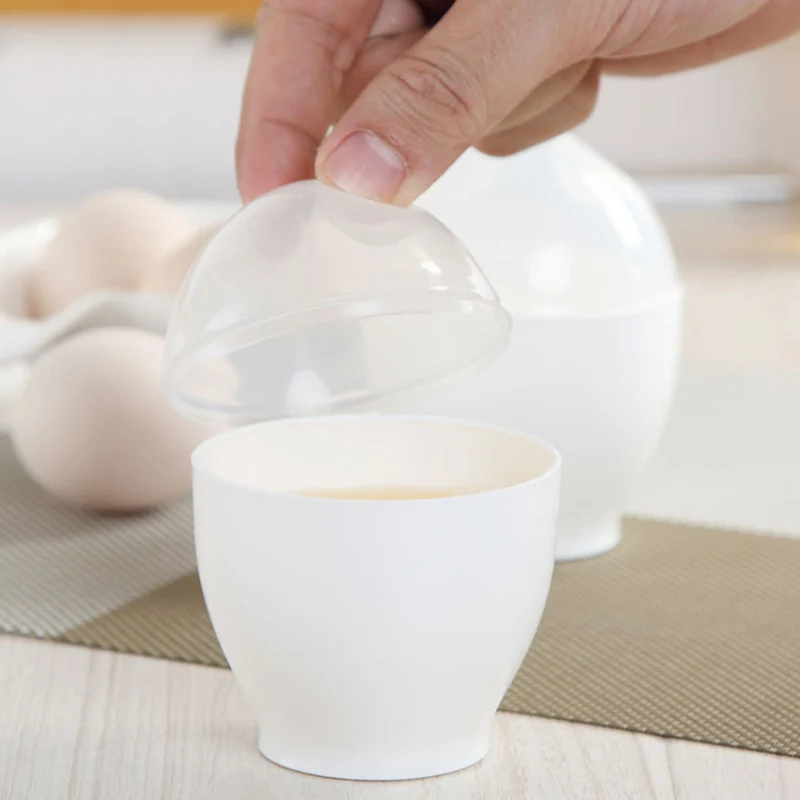 QuickDone PP пластиковая микроволновая печь для приготовления яиц белая микроволновая печь чашка, кастрюля-пашотница яичный котел отпариватель инструмент для приготовления пищи аксессуары AKC5272