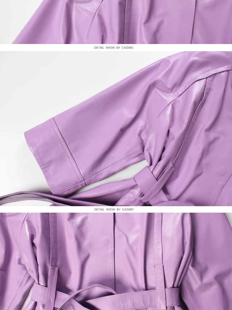Красная Натуральная Кожаная Куртка Для Женщин Плюс Размер Из Натуральной Кожи Овчины Черный Розовый Фиолетовый Кожаное Пальто Для Женщин Женская Верхняя Одежда jaqueta de couro