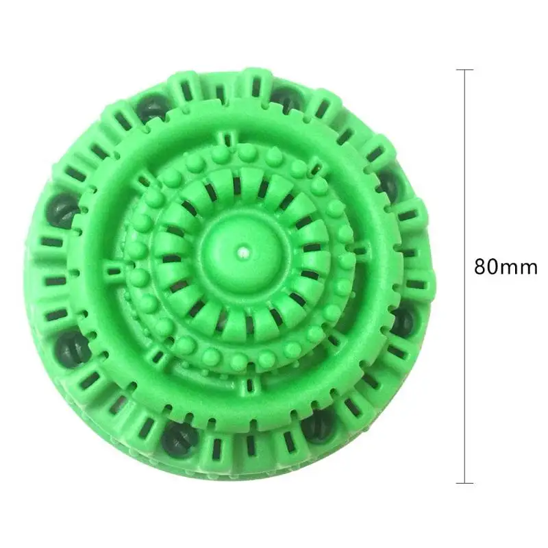 Многоразовый зеленый экологичный шарик для белья Анион молекул очищающий волшебный шар для стирки для стиральной машины