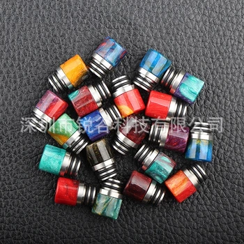 

Sailing vape 510 epoxy resin drip tips Wide Bore Mouthpiece E Cigs Cover Caps Tip for 510 atomizer