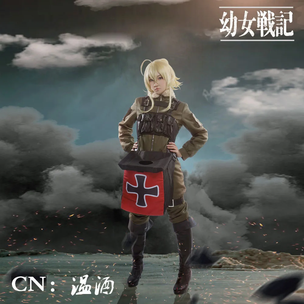Tanya Cgcos Saga Dari Tanya Yang Jahat Von Degurechaff Youjo Senki Seragam Manga Anime Permainan Cosplay Kostum Halloween Set Lengkap Baru Cosplay Costume Costume Halloweengame Cosplay Aliexpress