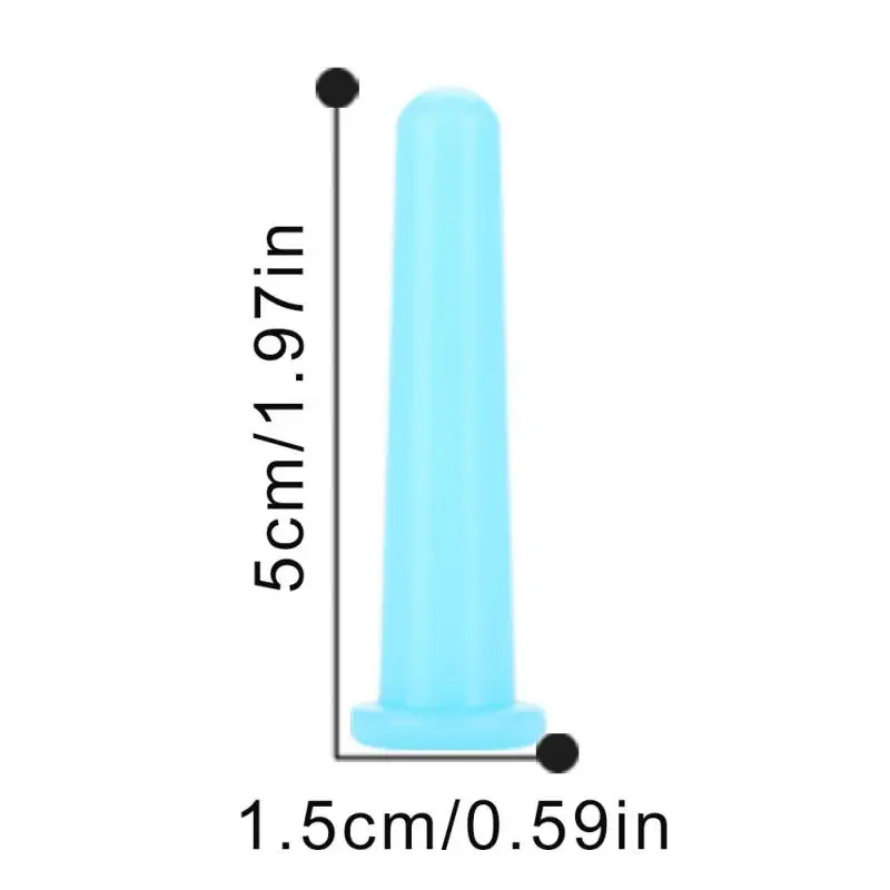 Китайские медицинские вакуумные силиконовые медицинские банки для терапии тела Банки для ухода за здоровьем продукт антицеллюлитный массаж тела Therpy помощник всасывания Банки - Цвет: Small Size