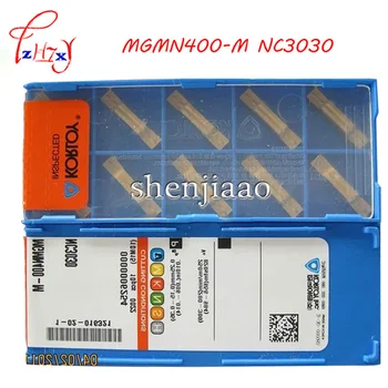 

100 Pcs/lot CNC MGMN400-MNC3030 Metal Insert Hard Groove Hard Metal Insertion Turning Tool CNC Lathe Tool