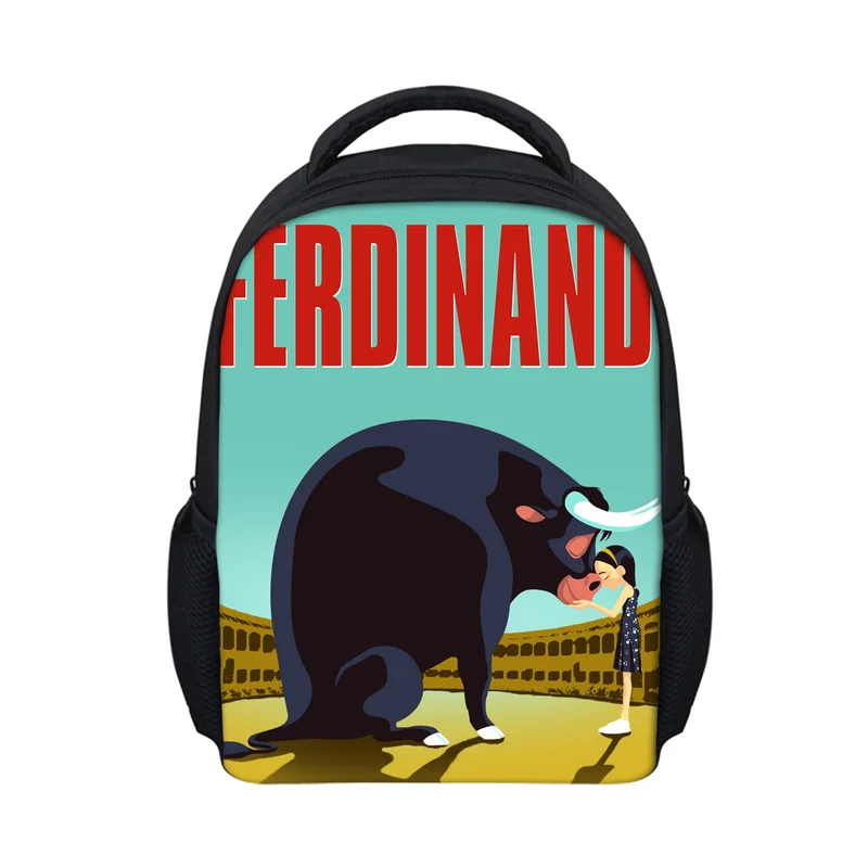 THIKIN Kids Bag with Cute 3D Ferdinand Printing School Bags for Boys Girs Kindergarten Children Bookbag Cartoon Plecak Satchel THIKIN Kids Bag with Cute 3D Ferdinand Printing School Bags for Boys Girs Kindergarten Children Bookbag Cartoon Plecak Satchel