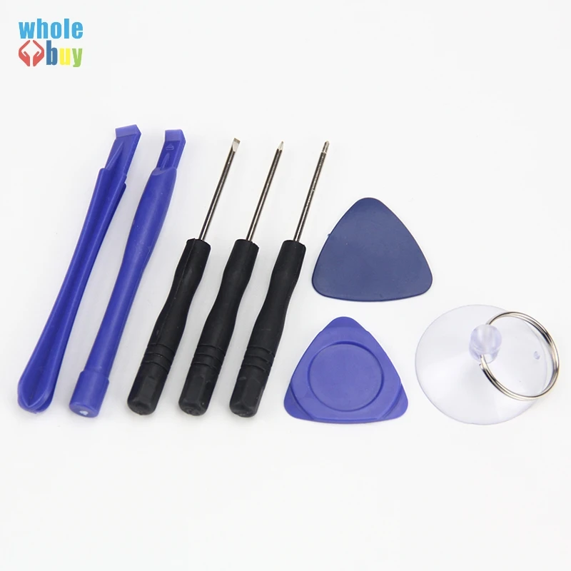 300set/lot DIY 8 In 1 Opening Pry Set Kits Disassemble Tools for IPhone X 8 7 Samsung Screwdriver Mobile Phone Repair Tools Kit