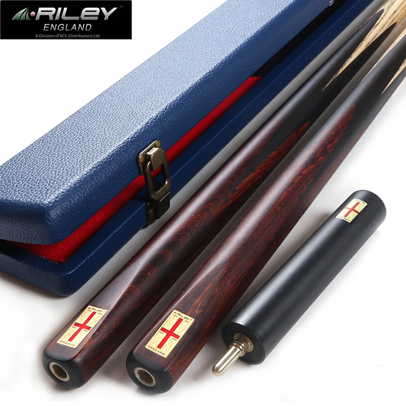 Ультра роскошный цельный снукер RILEY Cue для соревнований ручной работы Бильярдный