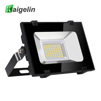 

10 PCS/LOT Kaigelin 30W LED Flood Light 64 LED Beads Street Light Waterproof LED Spotlight Garden Outdoor LED Projector Lighting