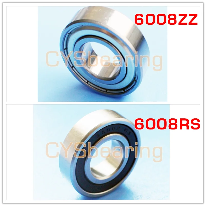 6008RS 6008RZ 6008-2RS1 6008-2RS 40x68x15 радиальные шарикоподшипники 6008ZZ 6008 40*68*15 мм SUS304 небольшая