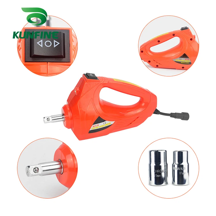 Portable 12v 13a Max.current Car Jack 3ton Electric Jack Auto Lift Scissor Jack Lifting