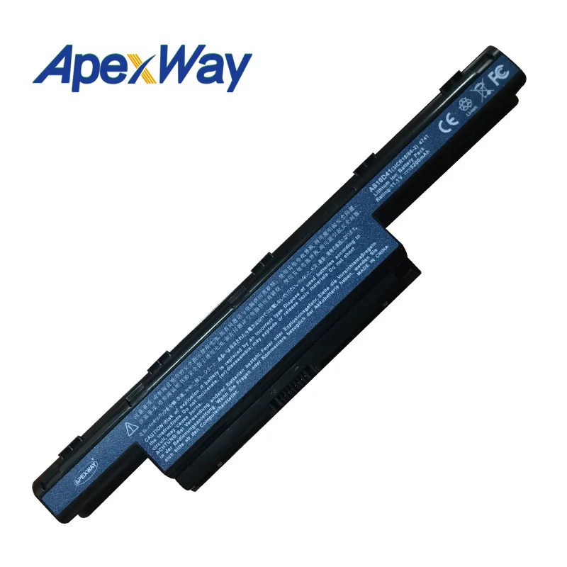Аккумулятор ApexWay для ноутбука Acer Aspire E1 V3 серия 431 471 471G 771G 421 531 571 551G 571G|battery for acer