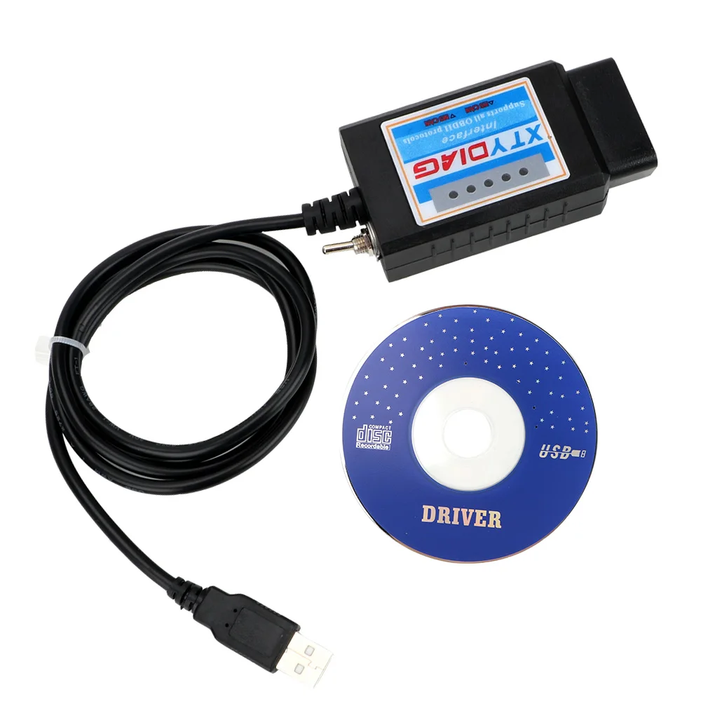 FORAUTO ELM 327 CAN/MS может для Forscan OBD2 диагностический сканер PIC18F25K80 чип ELM327 V1.5 USB переключатель