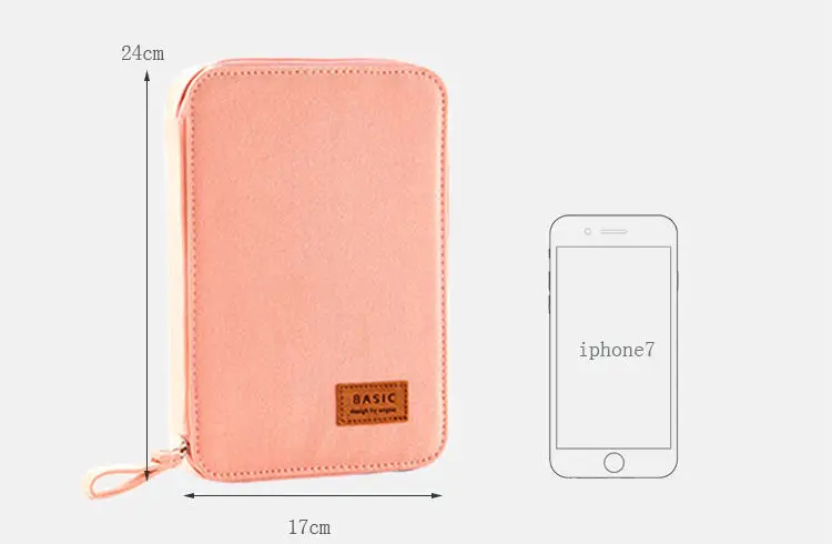 zíper caneta bolsa de lápis para meninas