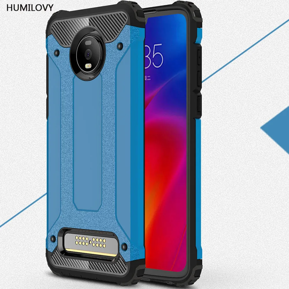

For Motorola Moto Z4 Play Case Z4 Play Coque Heavy Duty Armor Slim Hard Rubber Cover Silicone Phone Case for Moto Z4 Play Cover