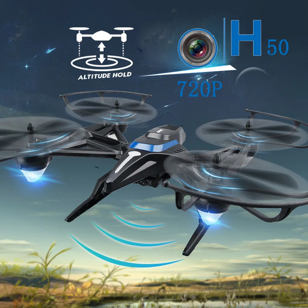 JJRC H50 RC Квадрокоптер WiFi fpv 0.3MP HD камера в режиме реального времени передача видео