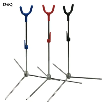 

Archery Removable Bow Stand Holder Stainless Steel For Recurve Bow Long Bow Hunting Target Shooting Training Accessories 3 Color