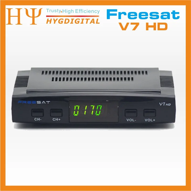 Freesat V7 3 шт HD спутниковый ресивер Full 1080P + USB WiFi DVB S2 Поддержка камеры powervu youpron